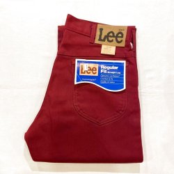 画像1: DEAD STOCK 1980's Lee 200-1861 Straight Leg　Size W31 L34