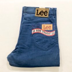 画像1: DEAD STOCK 1970's Lee 200-2747 CORDUROY PANTS　Size W30 L32