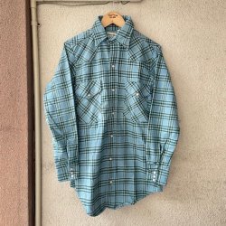 画像2: DEAD STOCK 1970's SWEET-ORR WESTERN SHIRT Size・14 1/2×33