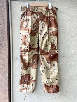 画像2: DEAD STOCK 1991's US Military 6 Color Desert Camouflage Pants   Size SMALL-SHORT