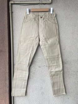 画像2:  DEAD STOCK 1960's  GOLD STAR  Cotton Slim Fit Pants   Size W29 L30