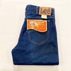 画像1: DEAD STOCK 1980's Lee 203-2547 Trim Fit Straight Leg　Size W31 L34