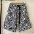 NEW Geometric Pattern Easy Shorts　Size FREE