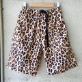 NEW Leopard Pattern Easy Shorts　Size FREE