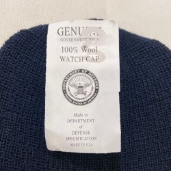 画像2: DEAD STOCK 1990’s USN Watch Cap 