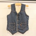 DEAD STOCK 1980's Levi's Denim Boa Vest　Size S