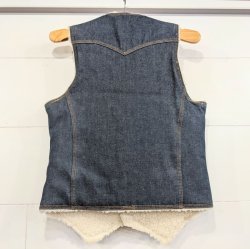 画像2: DEAD STOCK 1980's Levi's Denim Boa Vest　Size S