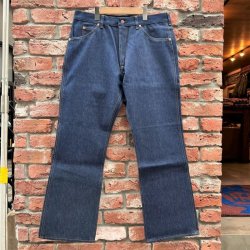 画像2: DEAD STOCK 1970’s ROEBUCKS Flare Denim Pants　Size W36 L31