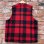 画像7: New FILSON Mackinaw Wool Vest ”Red Black”