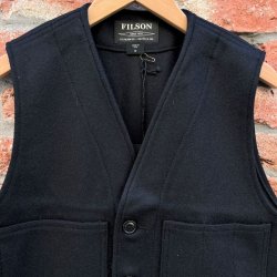 画像2: NEW FILSON Mackinaw Cruiser Vest ”Navy”