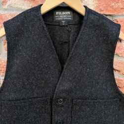 画像2: NEW FILSON Mackinaw Cruiser Vest ”Charcoal”