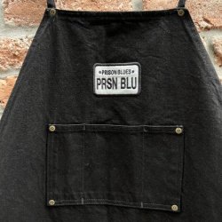 画像2: New PRISON BLUES Work Apron Black