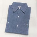 DEAD STOCK 1970's King Kole S/S Chambray Shirt　Size S