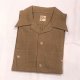 DEAD STOCK 1940's Sportswear S/S Linen Shirt　Size M