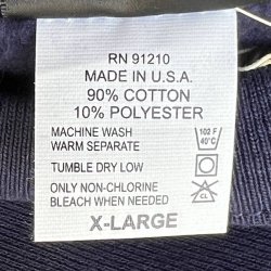 画像6: NEW CAMBER CROSS KNIT CREW NECK SWEAT　NAVY