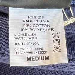 画像4: NEW CAMBER CROSS KNIT CREW NECK SWEAT　NAVY