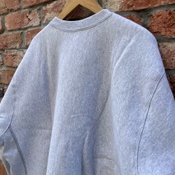 画像12: NEW CAMBER CROSS KNIT CREW NECK SWEAT　GRAY