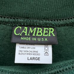 画像3: NEW CAMBER CROSS KNIT CREW NECK SWEAT　DARK GREEN