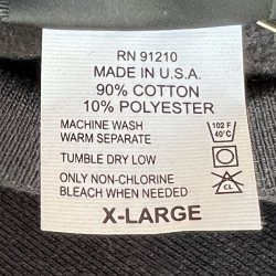 画像6: NEW CAMBER CROSS KNIT CREW NECK SWEAT　BLACK