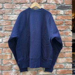 画像11: NEW CAMBER CROSS KNIT CREW NECK SWEAT　NAVY