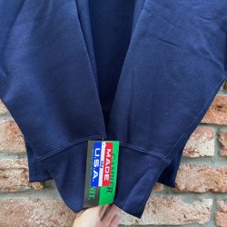 画像9: NEW CAMBER CROSS KNIT CREW NECK SWEAT　NAVY