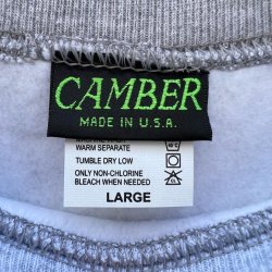 画像3: NEW CAMBER CROSS KNIT CREW NECK SWEAT　GRAY