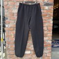 NEW CAMBER CROSS KNIT SWEAT PANTS　BLACK