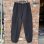 画像1: NEW CAMBER CROSS KNIT SWEAT PANTS　BLACK (1)