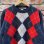 画像2: DEAD STOCK 1980's COOPER＆ROE Argyle Wool Sweater　Size M