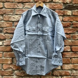 画像2: DEAD STOCK 1987's USN Chambray Shirt　Size SMALL