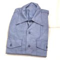 DEAD STOCK 1987's USN Chambray Shirt　Size SMALL