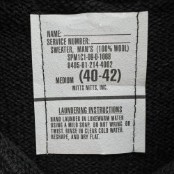 画像3: DEAD STOCK 2009's USN GOB Sweater　Size MEDIUM(40-42)