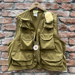 画像1: DEAD STOCK 〜80’s Ideal Fishing Vest　Size L