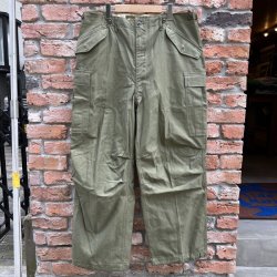 画像1: DEAD STOCK 1953's US Military M-51 Field Pants　Size LARGE-REGULAR