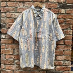 画像1: DEAD STOCK 1990’s reyn spooner S/S Hawaiian Shirt　Size XL