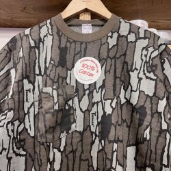 画像2: DEAD STOCK 1980's Pella TREBARK Camo Pocket Tee　Size M