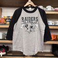 DEAD STOCK 1980’s RAIDERS B/B Tee　Size MEDIUM