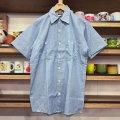 DEAD STOCK 1980’s BIG BEN S/S Chambray Shirt　Size SMALL