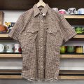 DEAD STOCK 1980’s Wrangler S/S Western Shirt　Size M