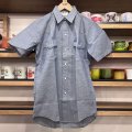 DEAD STOCK 1980’s Key S/S Chambray Western Shirt　Size S