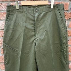 画像2: DEAD STOCK 1987's US Military OG-507 Utility Trousers　Size W36 L29