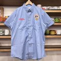 DEAD STOCK 1980's RIVERSIDE Miller Lite S/S B/D Work Shirt　Size 17 1/2