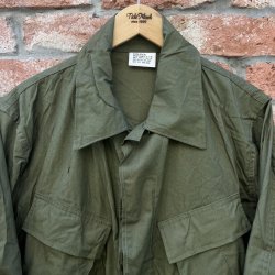 画像2: DEAD STOCK 1970's US Military Jungle Fatigue Jacket COTTON POPLIN　Size  MEDIUM-REGULAR