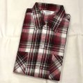 DEAD STOCK 1960's TOWNCRAFT Print Flannel Shirt　Size M