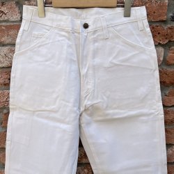 画像2: DEAD STOCK 〜00’s Dickies White Painter Pants　Size W32 L34