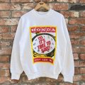 DEAD STOCK 1980’s FRUIT OF THE LOOM HONDA Sweat Shirt　Size L