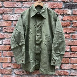 画像1: DEAD STOCK 1940's Civilian HBT Coverall　Size 36