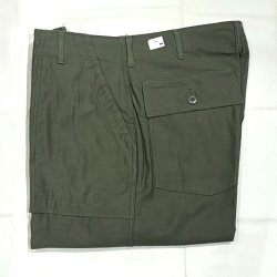 画像1: DEAD STOCK 1972's US Military OG-107 Utility Trousers　Size W35 L32 (表記 W36 L33)