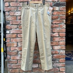 画像2: DEAD STOCK 1980’s THOMPSON Cotton Slacks　Size W36 L30