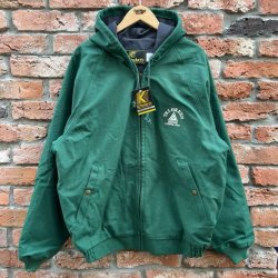 画像1: DEAD STOCK 1990’s K-Products Duck Work Jacket　Size LARGE